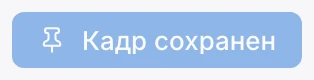 Кнопка «Кадр сохранен»